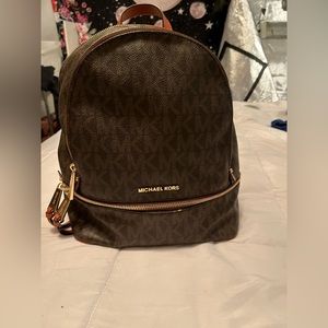 Micheal kors backpack and wallet